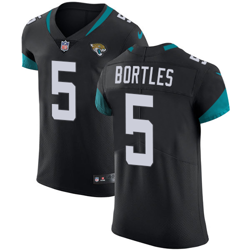 Nike Jaguars #5 Blake Bortles Black Alternate Men's Stitched NFL Vapor Untouchable Elite Jersey